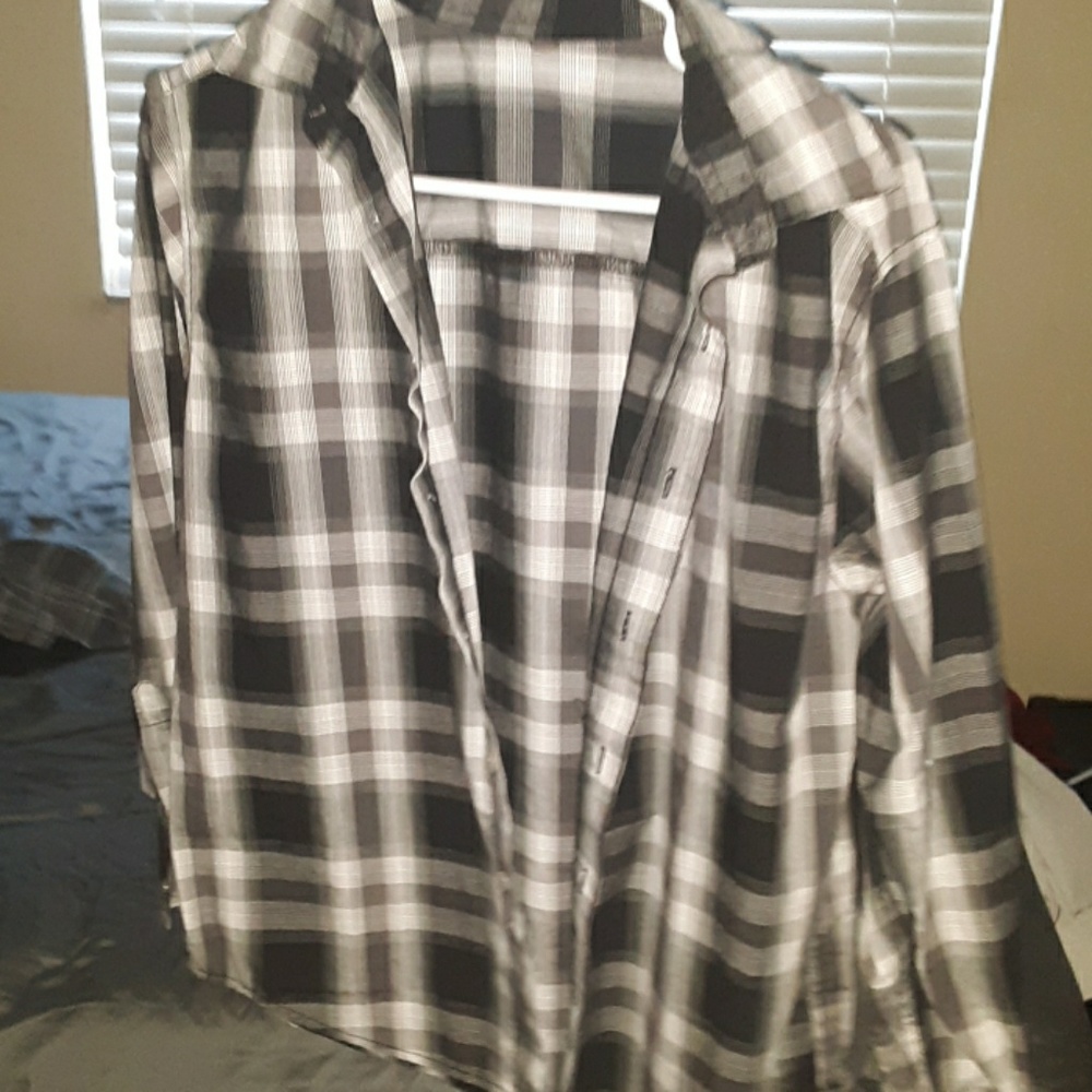 Plad dress shirt